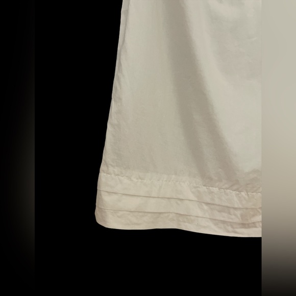 Lot 2 women’s blouses white cap sleeve & one shoulder tops ruffle layer dressy S - Picture 8 of 10